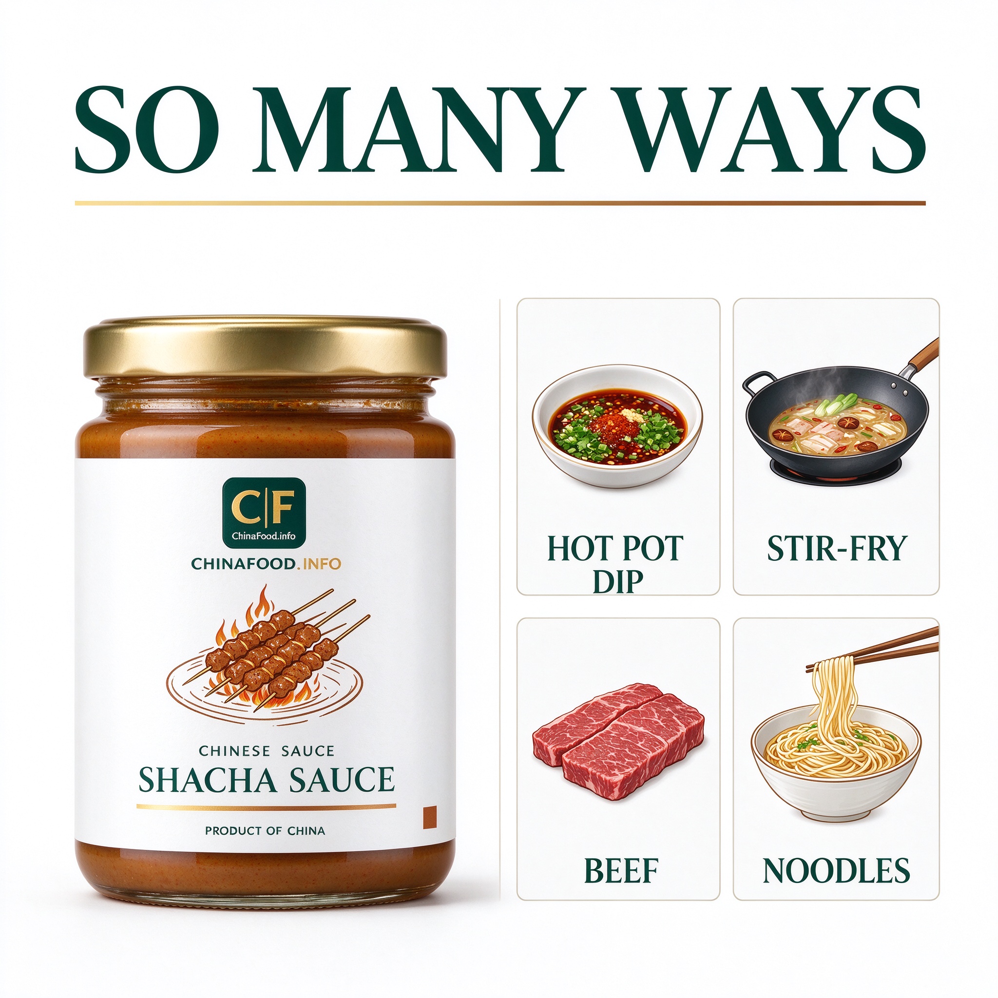 Shacha sauce — So many ways