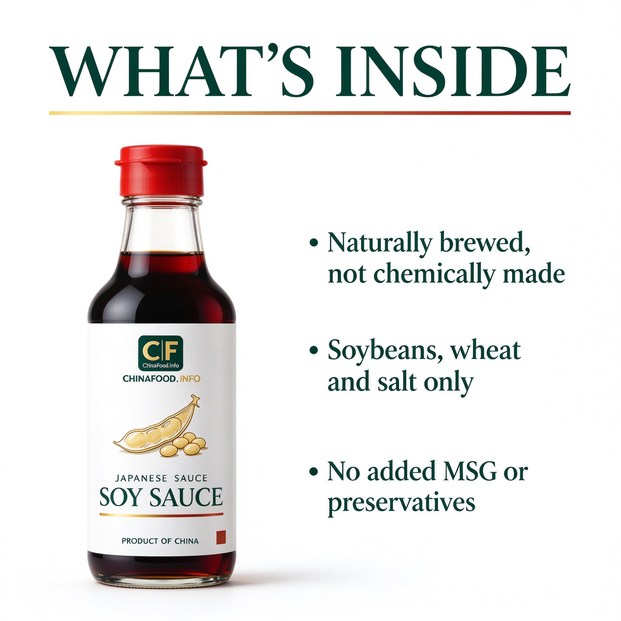 Soy sauce — Ready to use