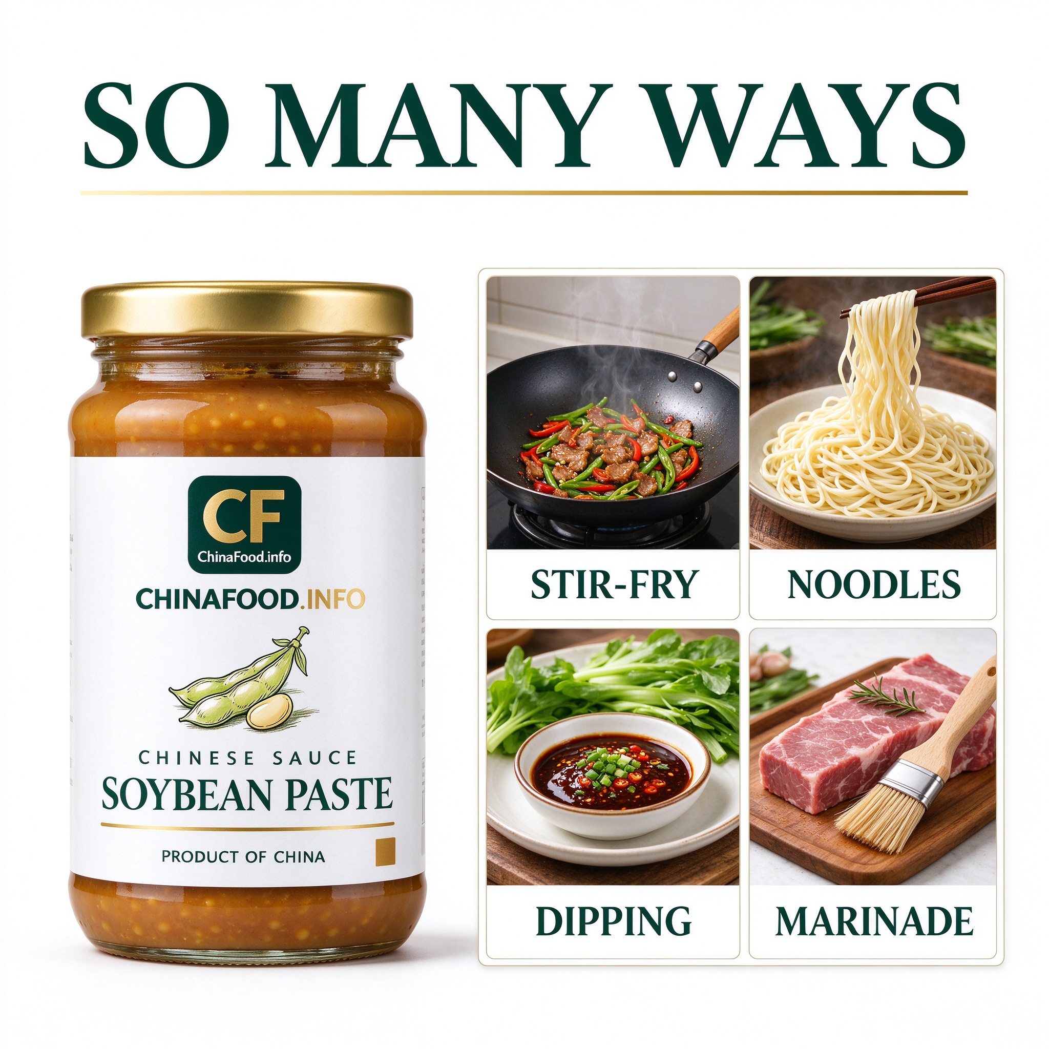 Soybean paste — So many ways