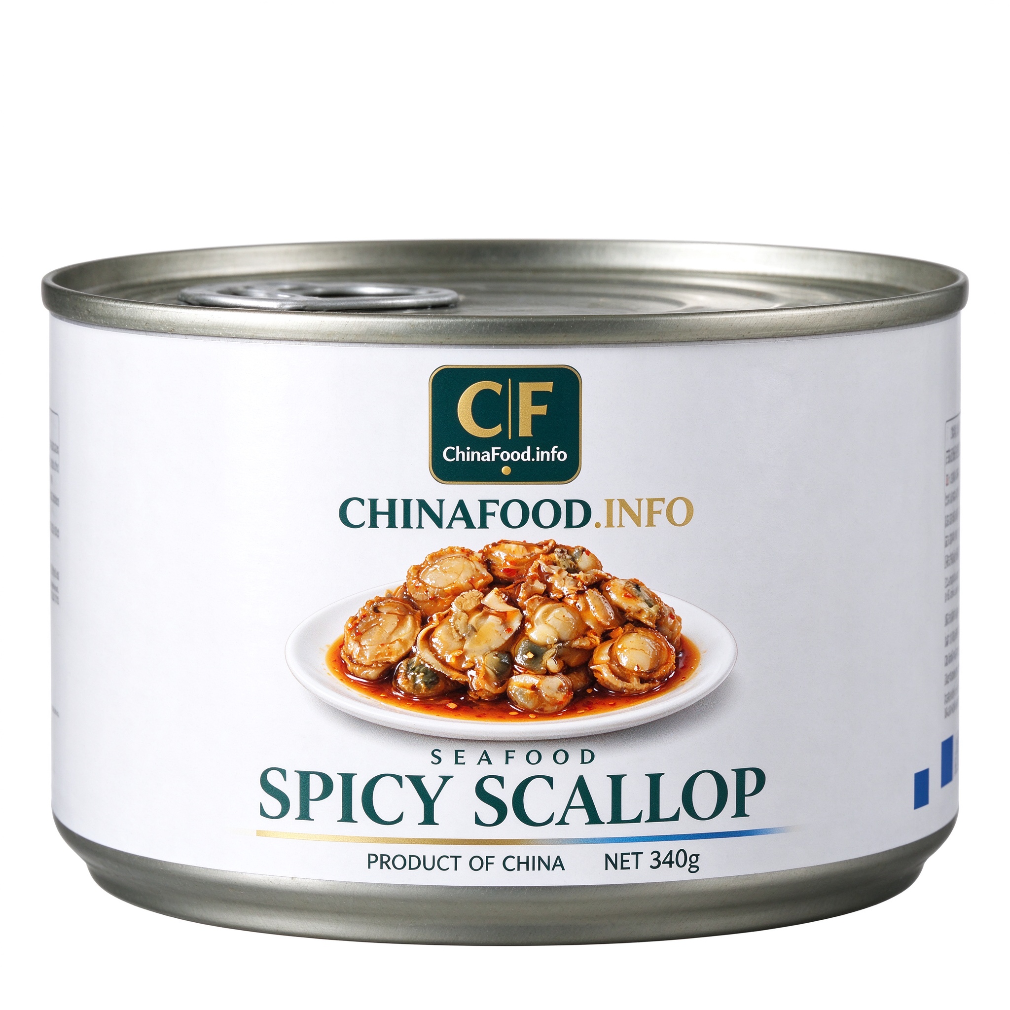 canned spicy scallop - can render