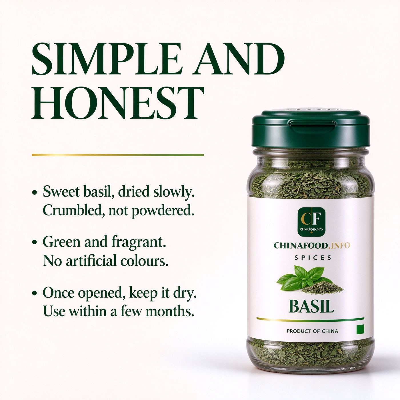 Basil — Simple and honest