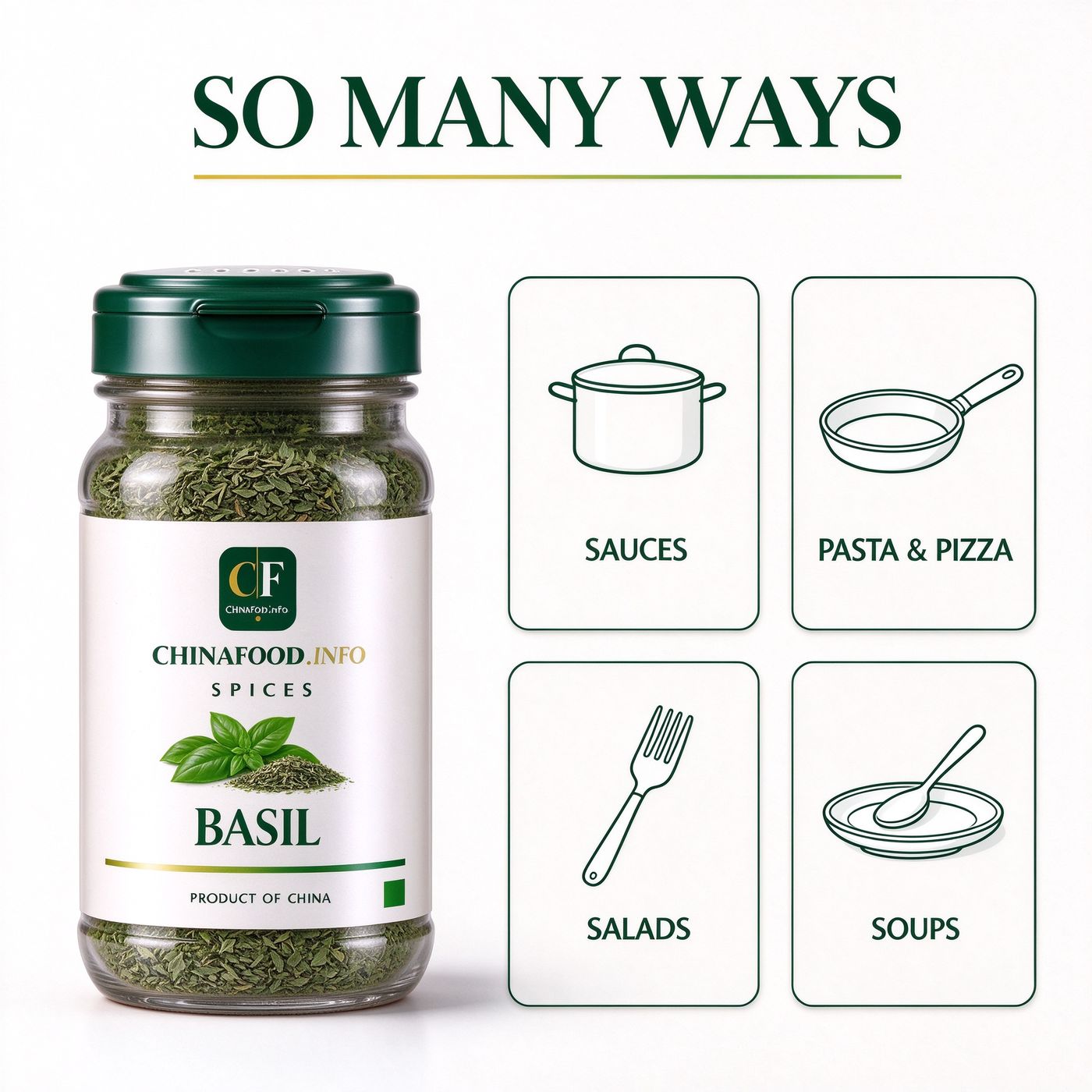 Basil — So many ways