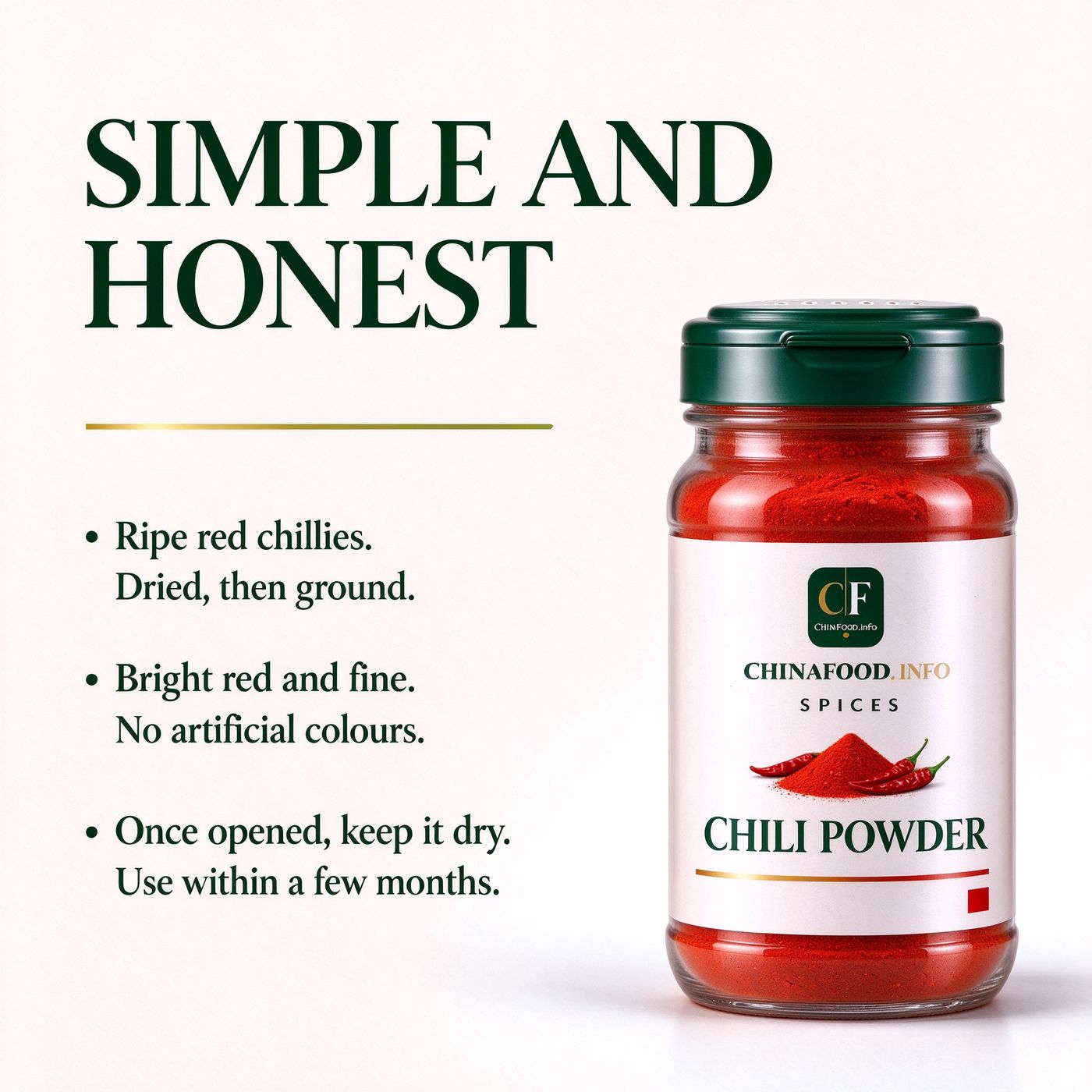 Chilli powder — Simple and honest