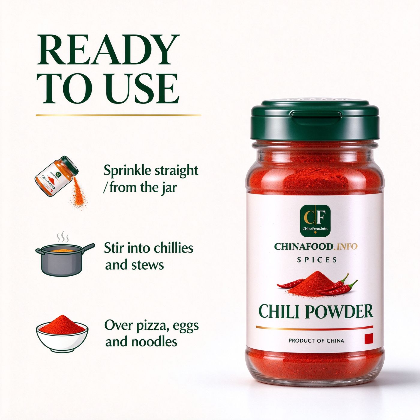 Chilli powder — Ready to use