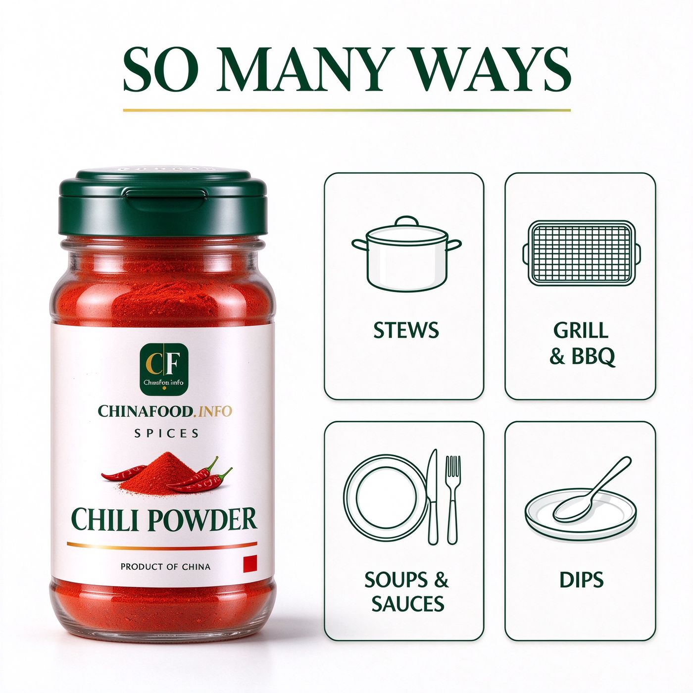 Chilli powder — So many ways