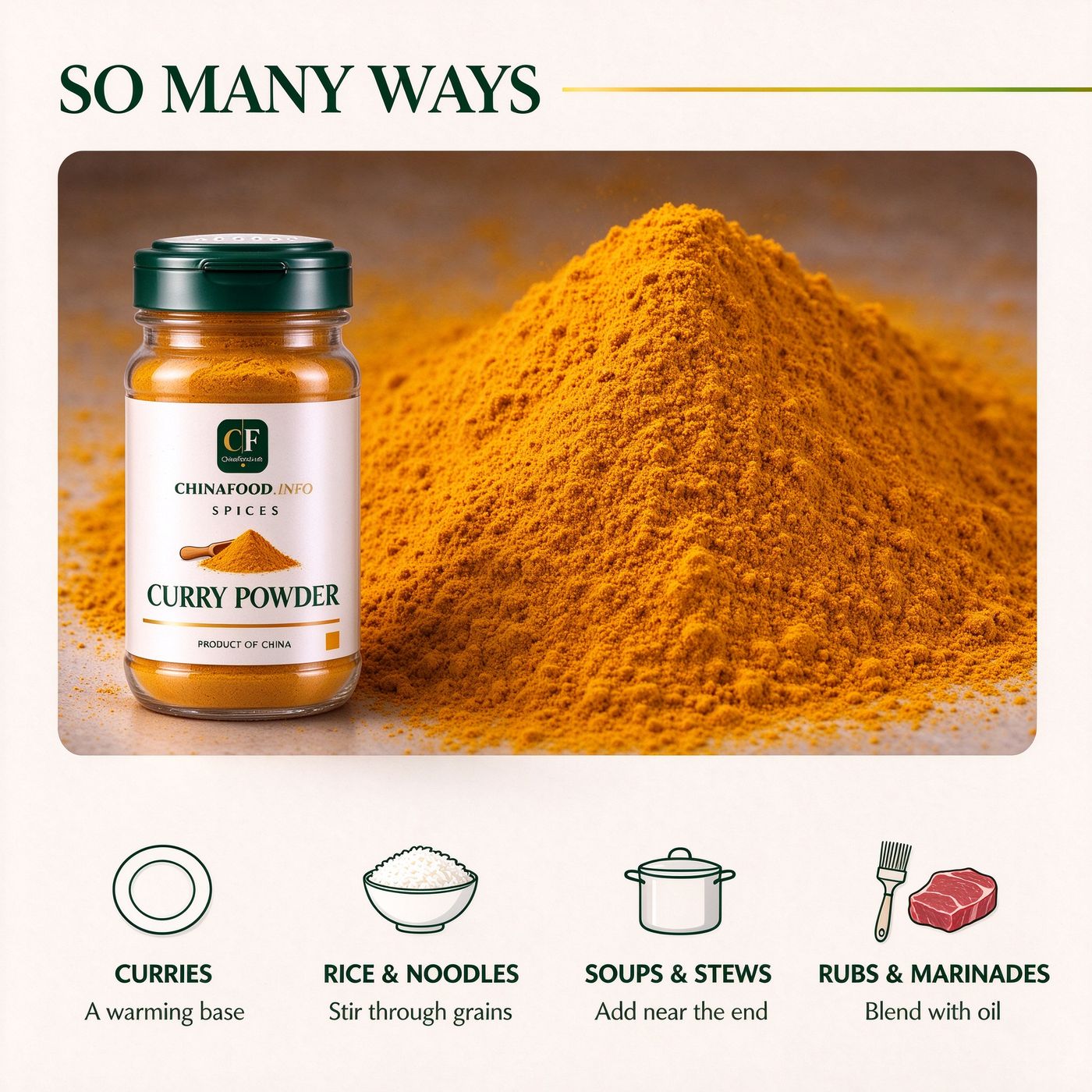 Curry powder — Main pack shot