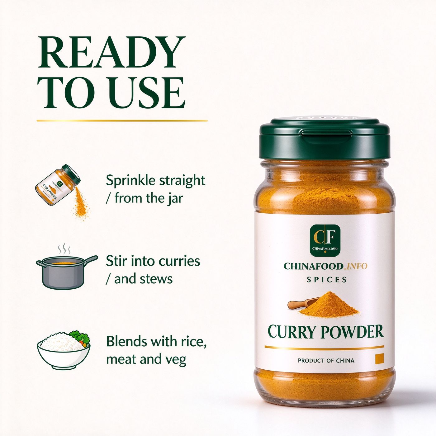 Curry powder — Ready to use