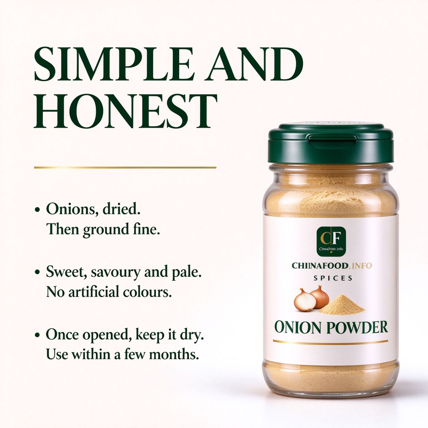 Onion powder — Simple and honest
