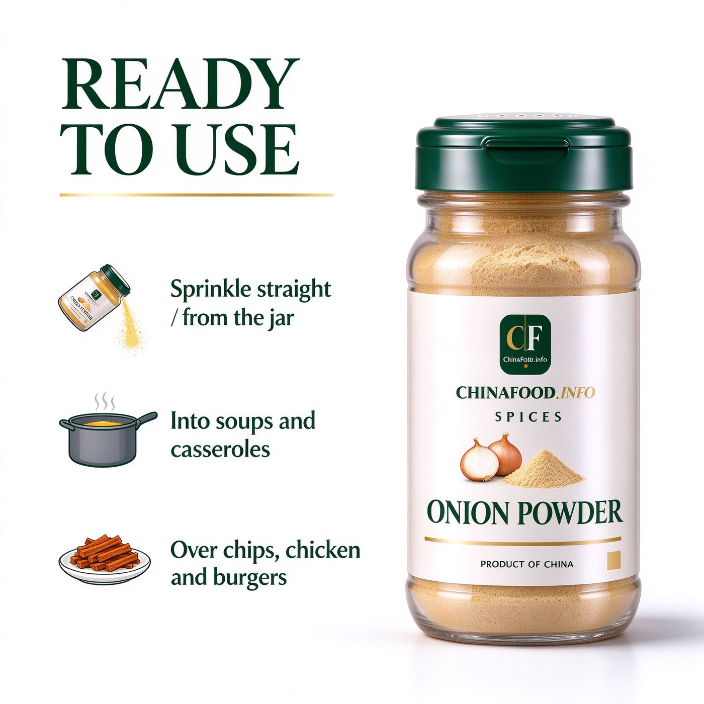 Onion powder — Ready to use