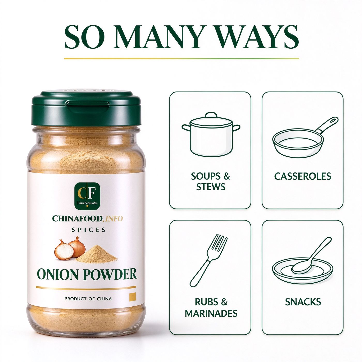 Onion powder — So many ways
