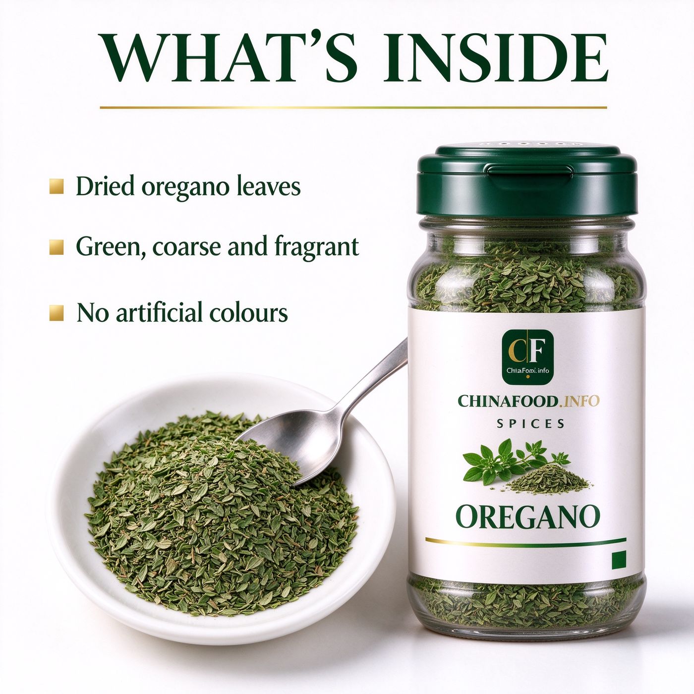 Oregano — What's inside