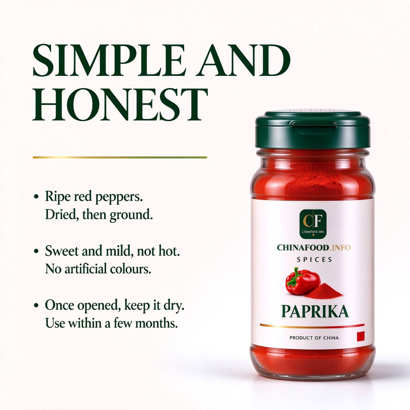 Paprika — Simple and honest