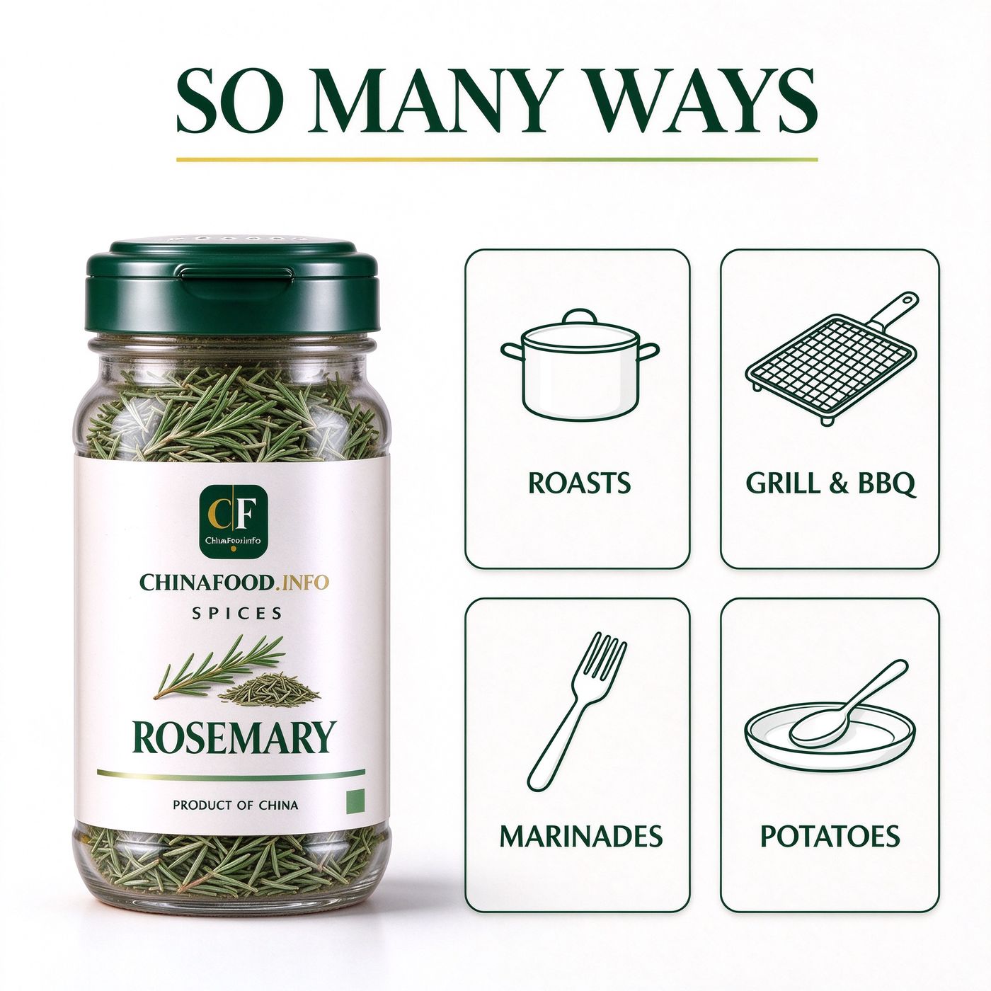 Rosemary — So many ways