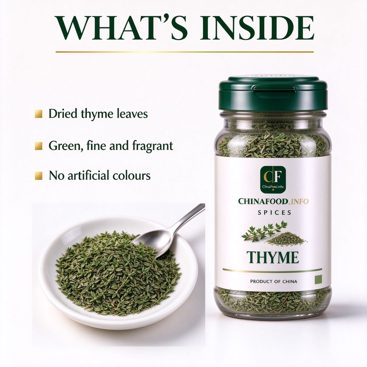 Thyme — What's inside