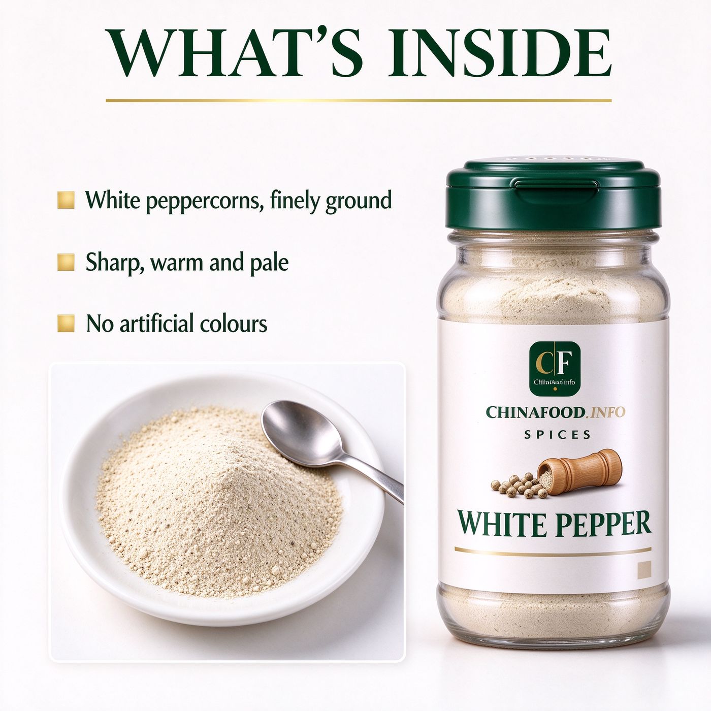 White pepper — What's inside