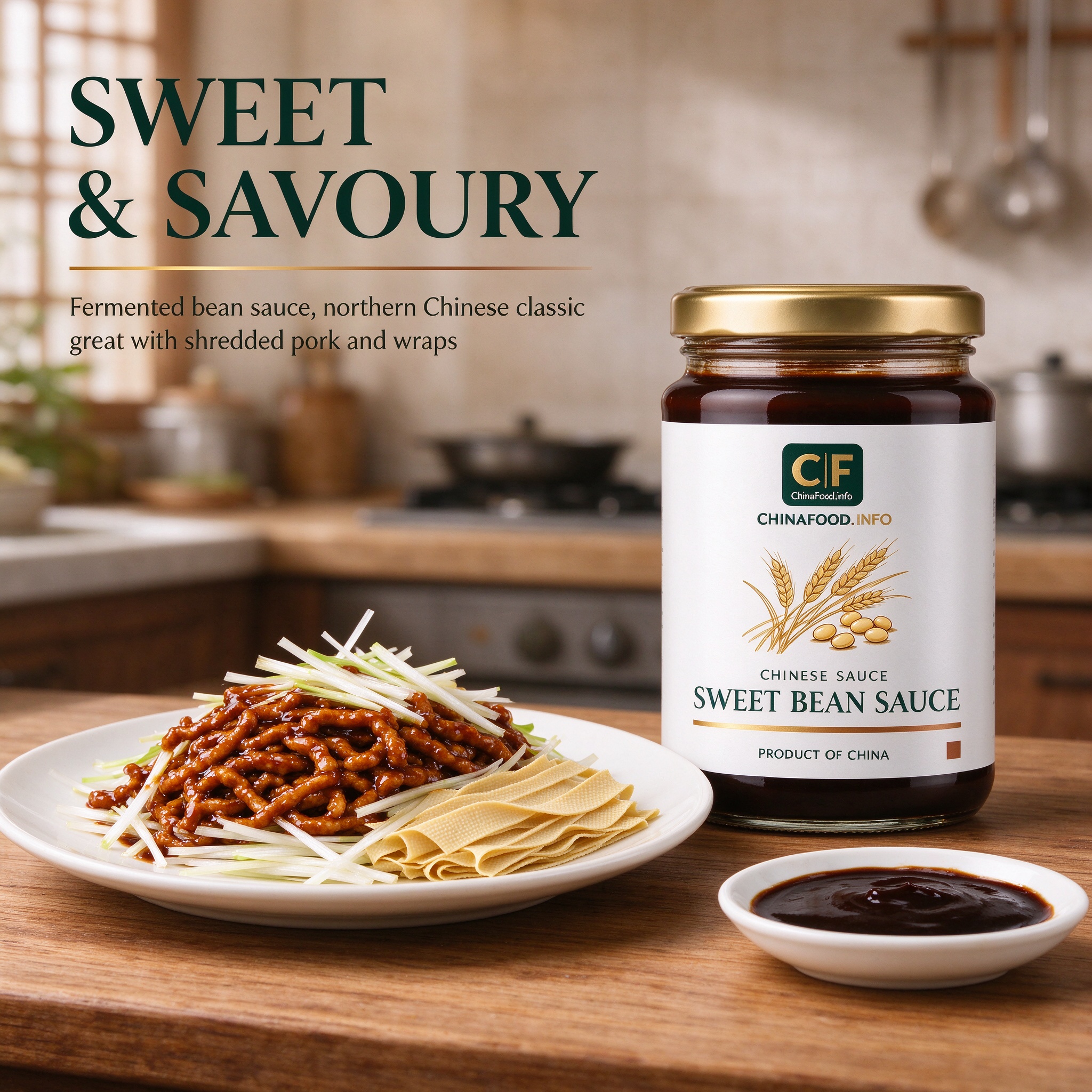 Sweet bean sauce — Ready to use