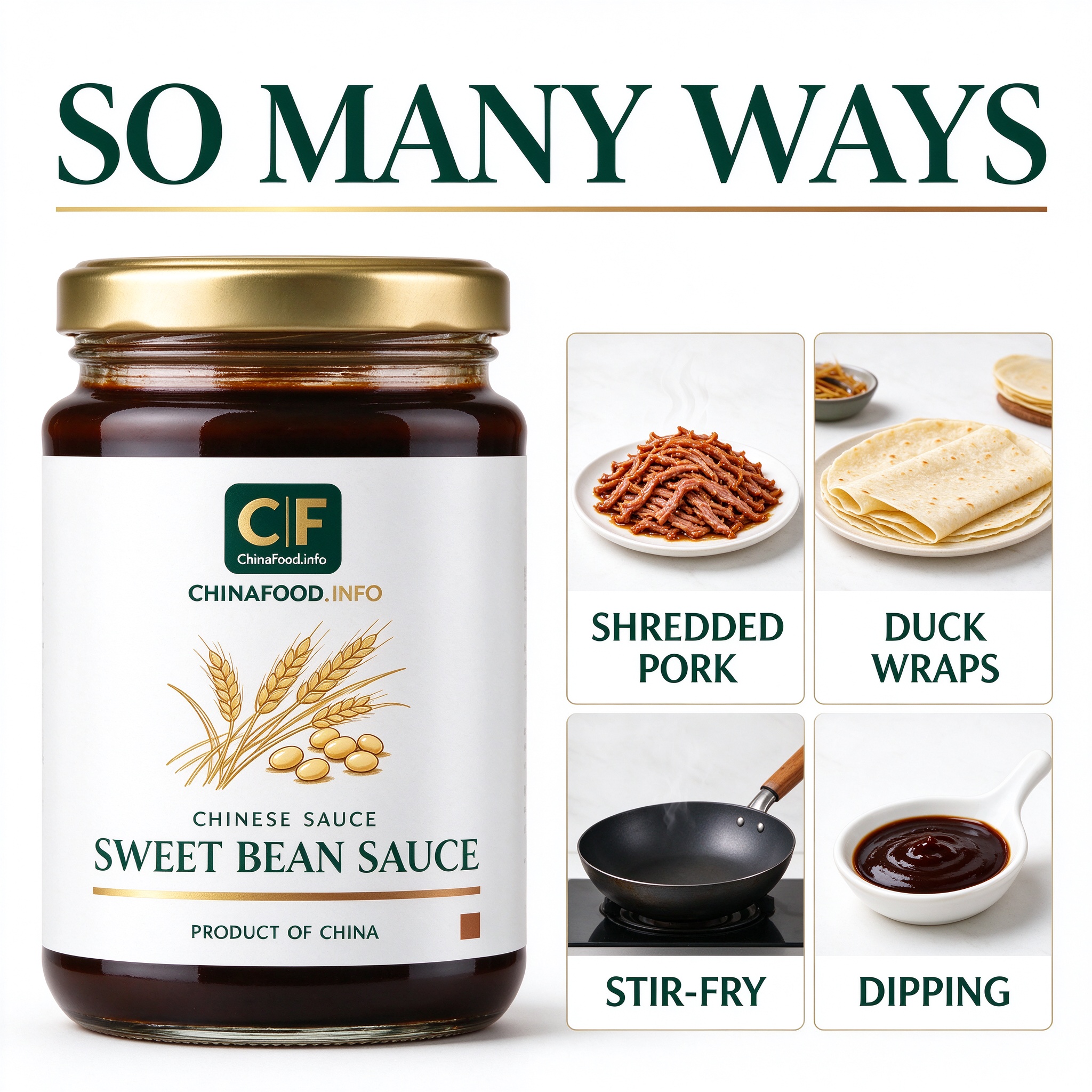 Sweet bean sauce — So many ways