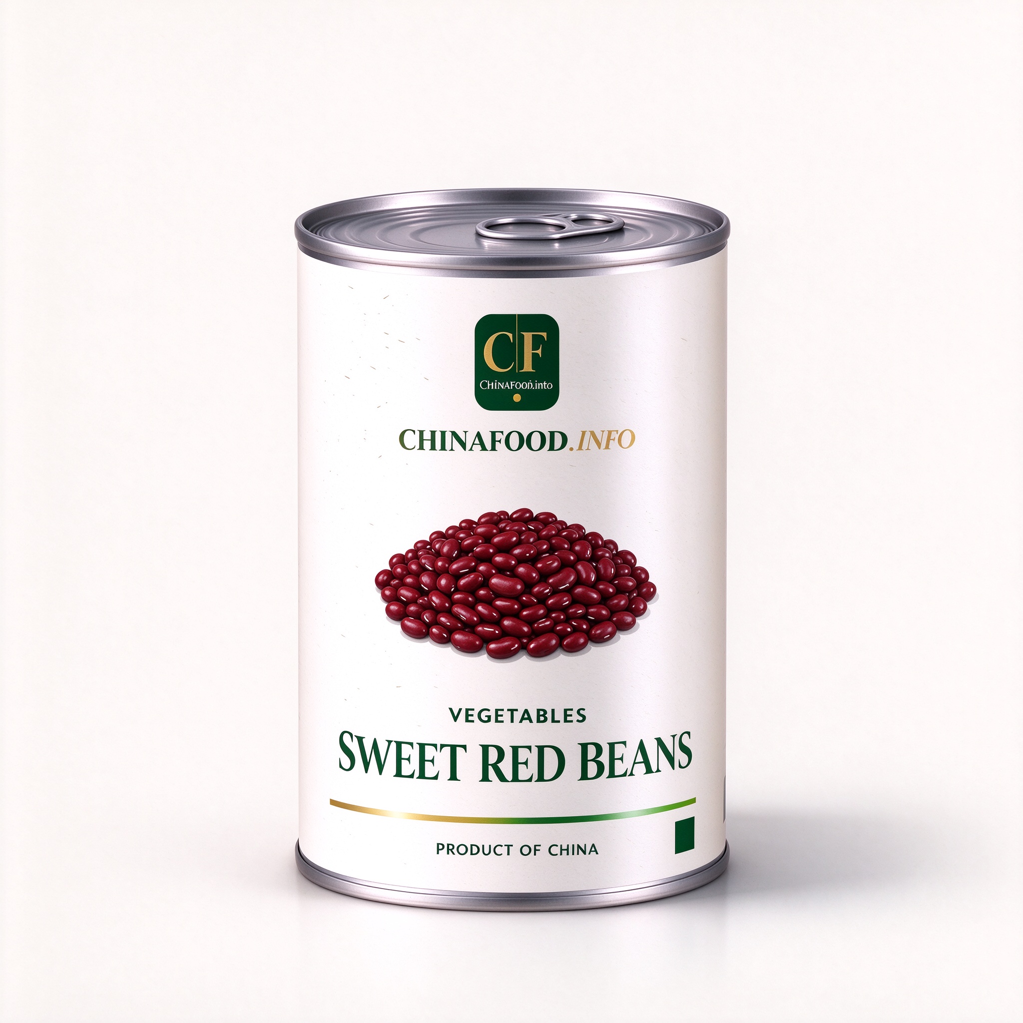 ChinaFood canned sweet red beans trade can