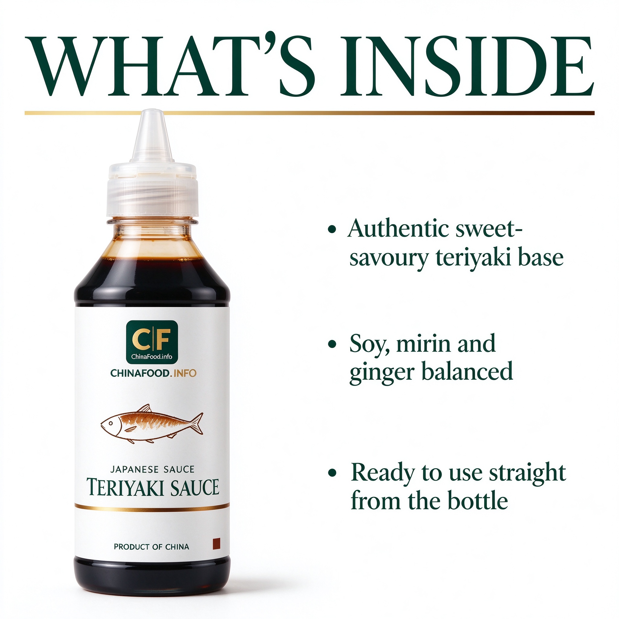 Teriyaki sauce — Ready to use