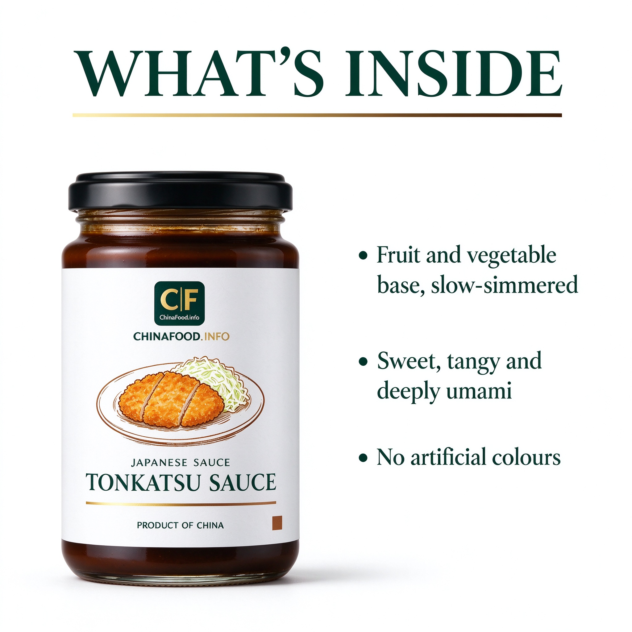 Tonkatsu sauce — What's inside