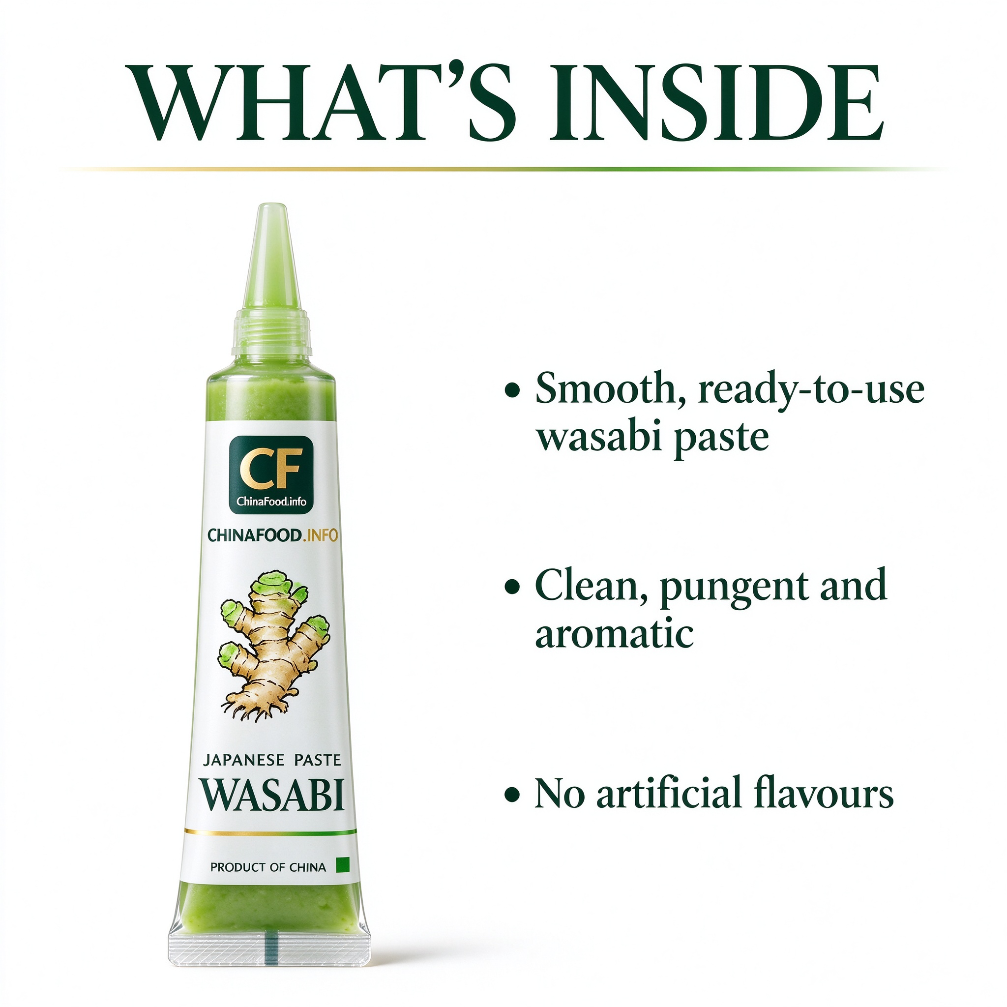 Wasabi — What's inside
