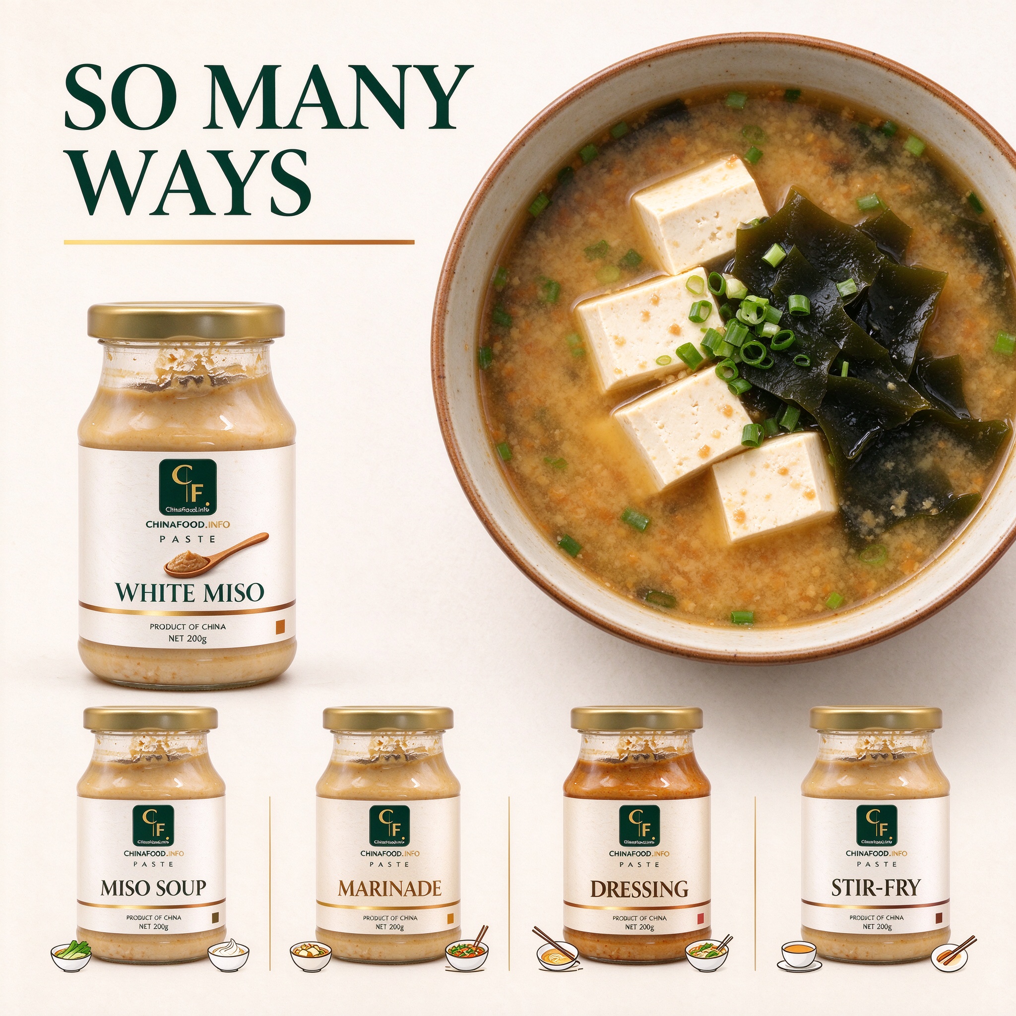 White miso serving ideas
