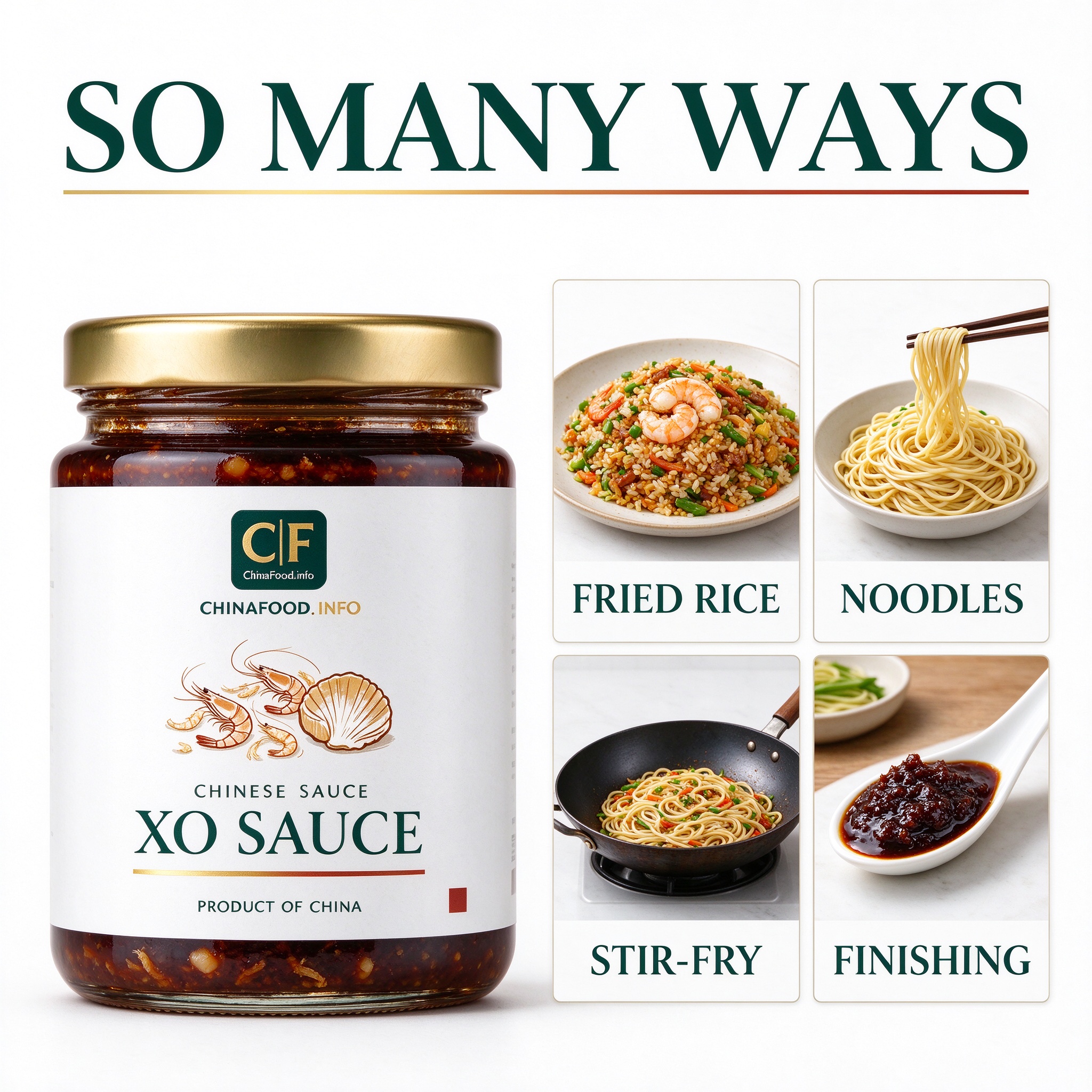 XO sauce — So many ways