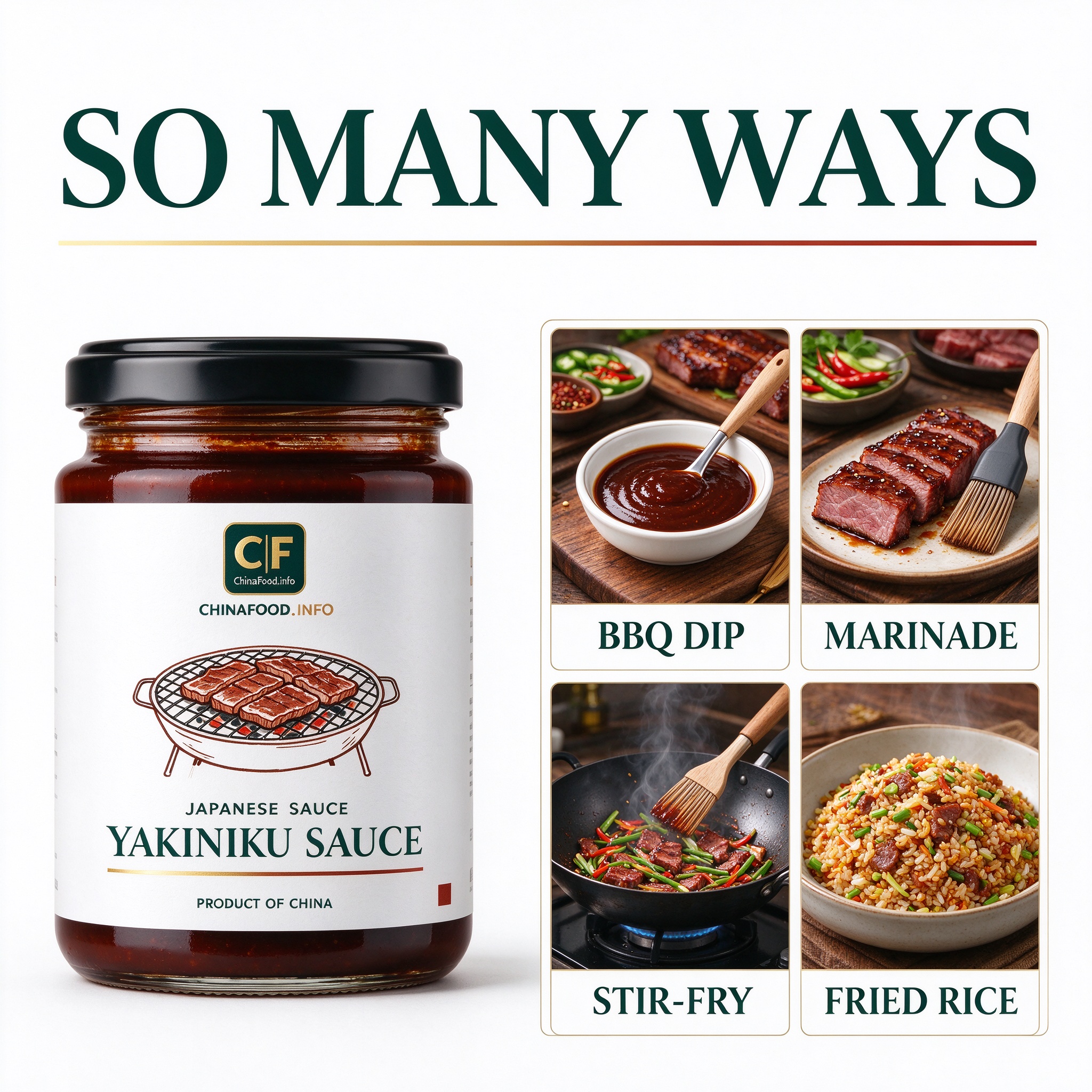 Yakiniku sauce — So many ways