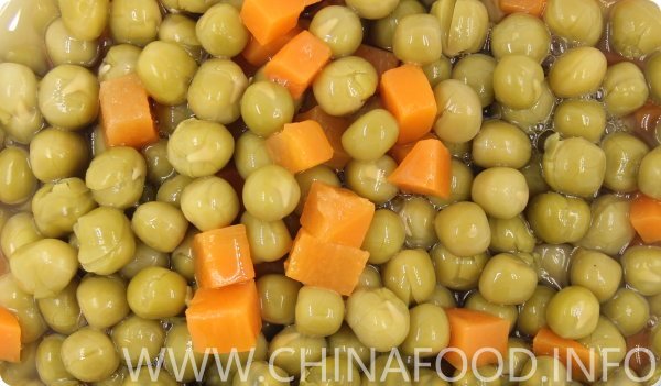 GREEN PEAS with carrot